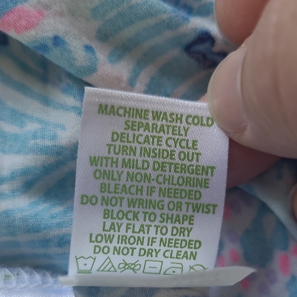 Lilly Pulitzer Kristen Tank Top in 'Sink or Swim' - Size XS - Picture 8 of 9